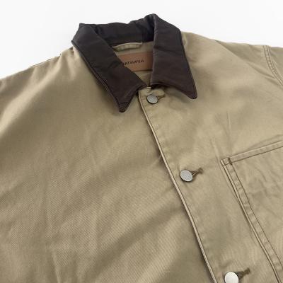 MATSUFUJI [ Connected Pockets Drill Jacket ] BEIGE