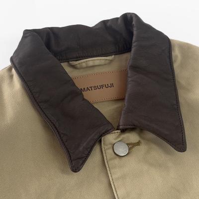 MATSUFUJI [ Connected Pockets Drill Jacket ] BEIGE