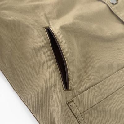 MATSUFUJI [ Connected Pockets Drill Jacket ] BEIGE
