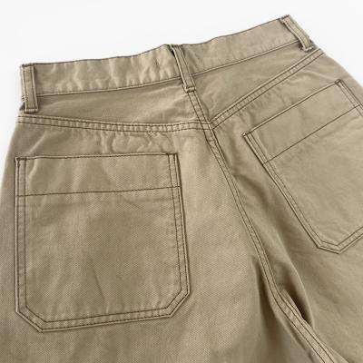 MATSUFUJI [ Wide Drill Trousers ] BEIGE