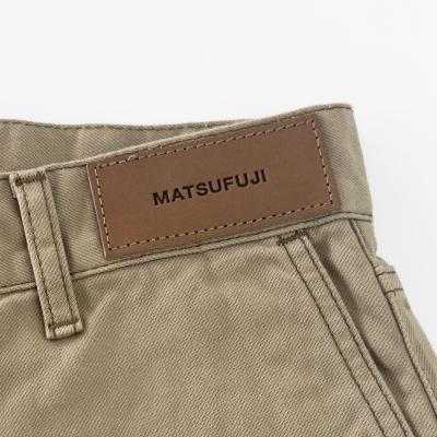 MATSUFUJI [ Wide Drill Trousers ] BEIGE