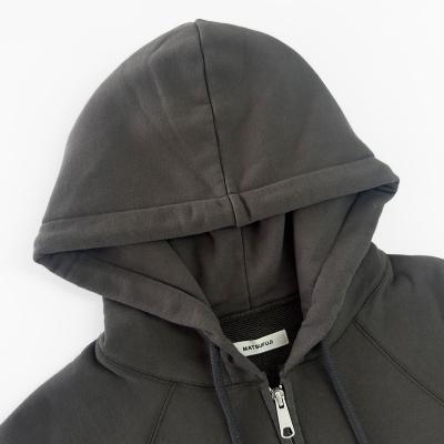 MATSUFUJI [ Zip up Sweat Hoodie ] TAUPE