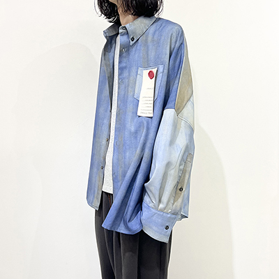 SHINYAKOZUKA [ GIANT SHIRT ] BLUE