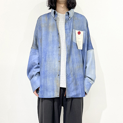 SHINYAKOZUKA [ GIANT SHIRT ] BLUE