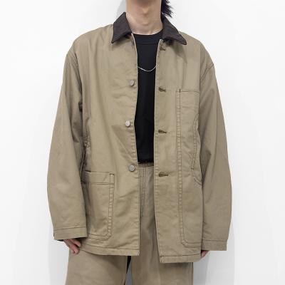MATSUFUJI [ Connected Pockets Drill Jacket ] BEIGE