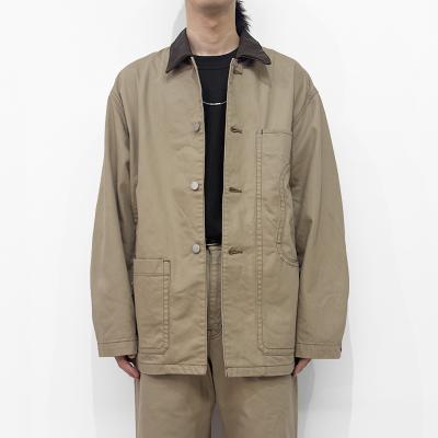 MATSUFUJI [ Connected Pockets Drill Jacket ] BEIGE