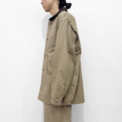 MATSUFUJI [ Connected Pockets Drill Jacket ] BEIGE