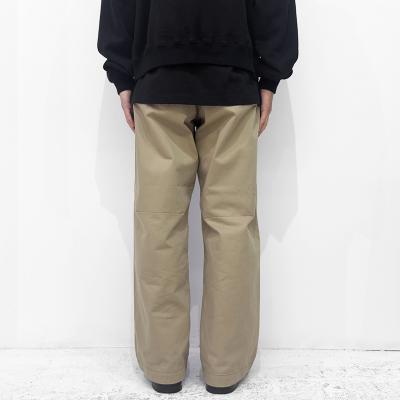 MATSUFUJI [ Wide Drill Trousers ] BEIGE