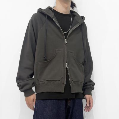 MATSUFUJI [ Zip up Sweat Hoodie ] TAUPE