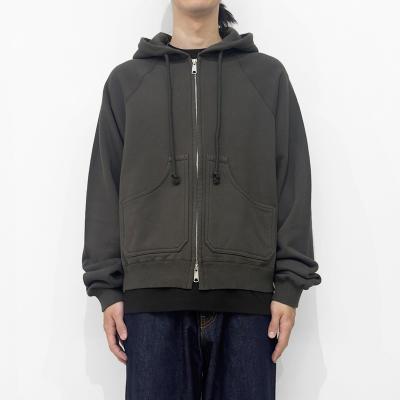 MATSUFUJI [ Zip up Sweat Hoodie ] TAUPE
