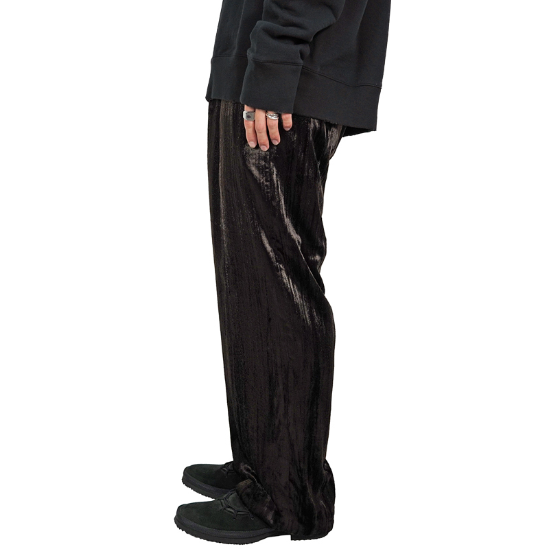 Sasquatchfabrix. [ SIWA SIWA WIDE SILHOETTE SLACKS ] DARK BROWN 