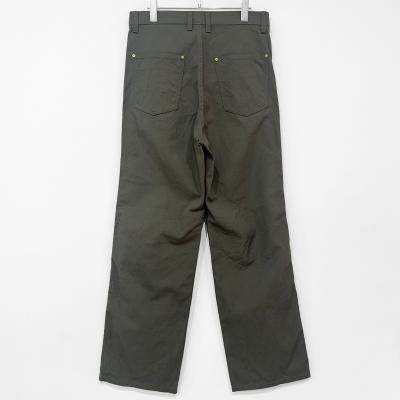 UNUSED [ UW1176 (Double knee duck pants) ] OLIVE