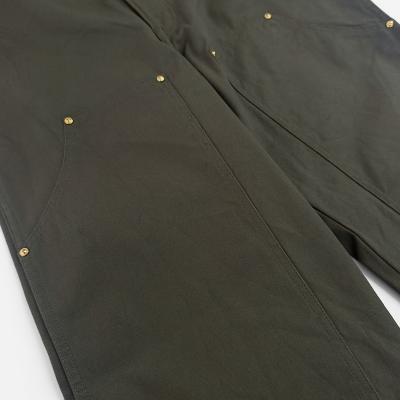 UNUSED [ UW1176 (Double knee duck pants) ] OLIVE