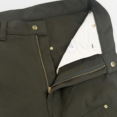 UNUSED [ UW1176 (Double knee duck pants) ] OLIVE