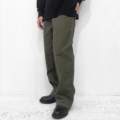 UNUSED [ UW1176 (Double knee duck pants) ] OLIVE