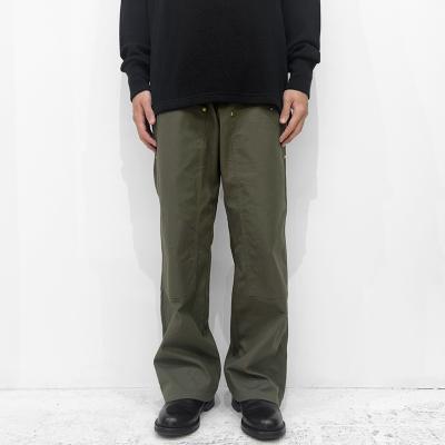 UNUSED [ UW1176 (Double knee duck pants) ] OLIVE