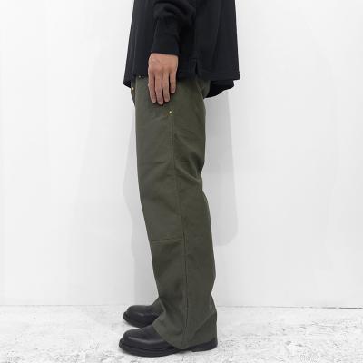 UNUSED [ UW1176 (Double knee duck pants) ] OLIVE