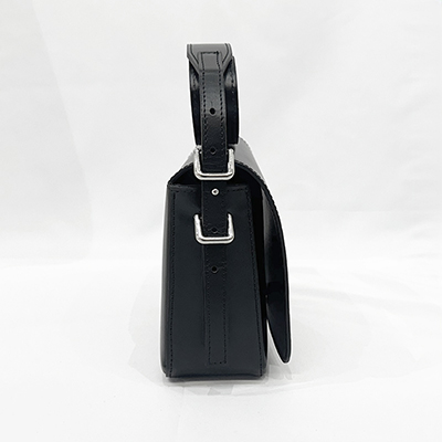 URU [ LEATHER BAG ] BLACK