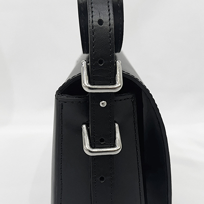 URU [ LEATHER BAG ] BLACK