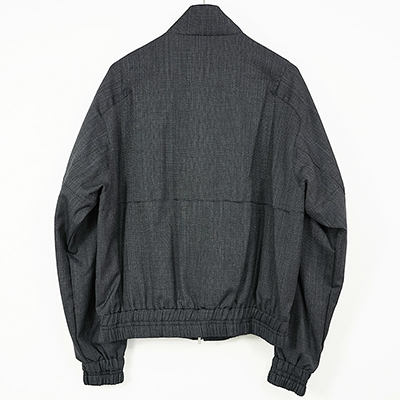 MATSUFUJI [ Wool Stand Collar Jacket ] BLACK