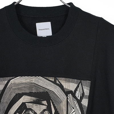 Sasquatchfabrix. [ “馬” SWEATSHIRT ] BLACK