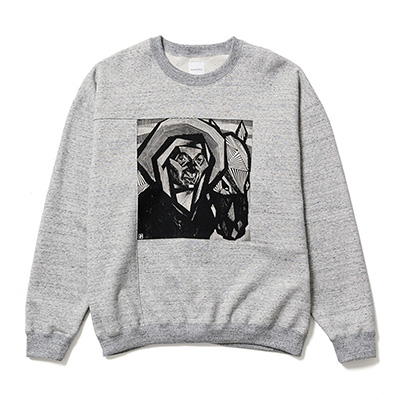 Sasquatchfabrix. [ “馬” SWEATSHIRT ] ASH GRAY