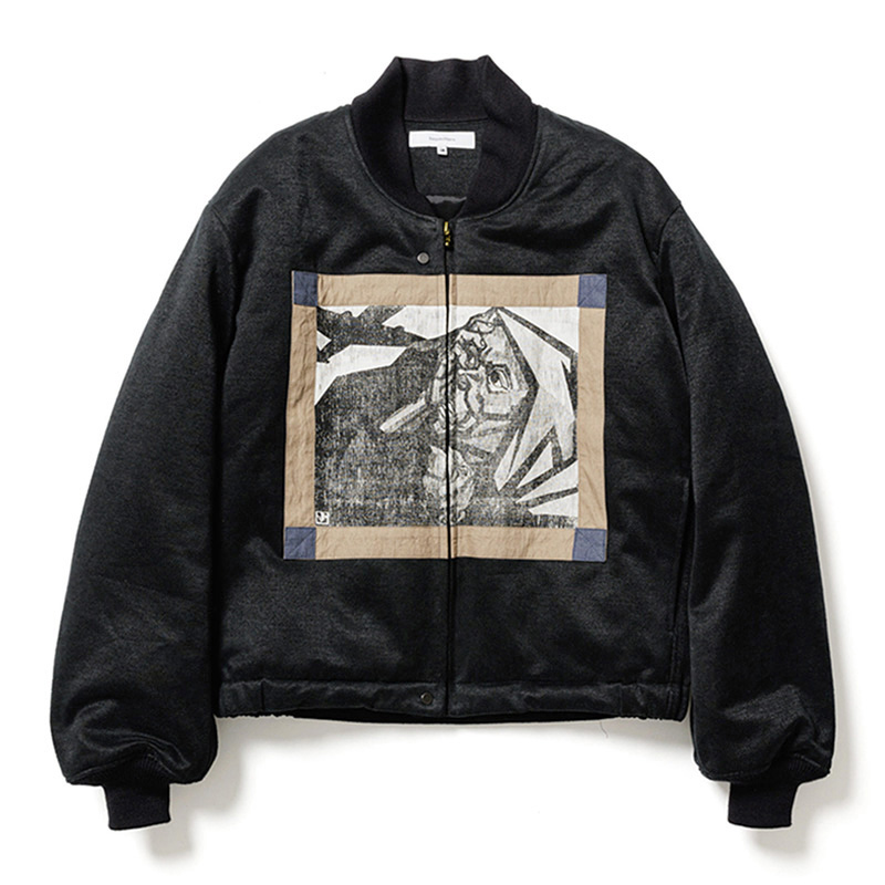 Sasquatchfabrix】横田基地 フライトジャケット L 22AW ブルゾン