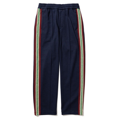 Sasquatchfabrix. [ CLASSIC LACE TRACK PANTS ] NAVY