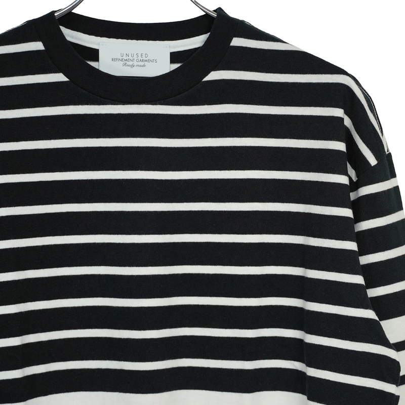 UNUSED [ US2039 (panel border long sleeve t-shirt) ] | ロイド