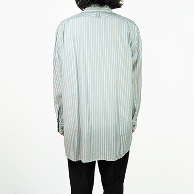 URU [ REGULAR COLLAR SHIRTS ] GRAY