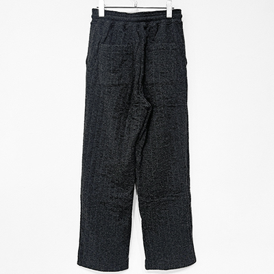 MATSUFUJI [ Striped Quilt Jacquard Trousers ] CCL×GRN
