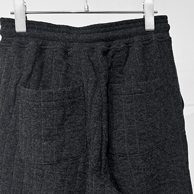 MATSUFUJI [ Striped Quilt Jacquard Trousers ] CCL×GRN