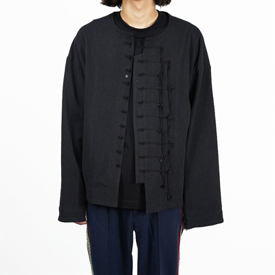 Sasquatchfabrix. [ “馬” CHINA JACKET ] BLACK