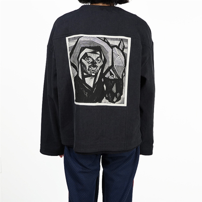 Sasquatchfabrix. [ “馬” CHINA JACKET ] BLACK