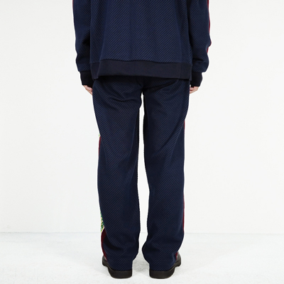 Sasquatchfabrix. [ CLASSIC LACE TRACK PANTS ] NAVY