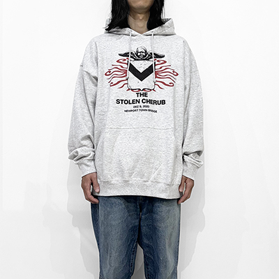 ESSAY [ DROPSHOULDER PARKA (TS-4) ] ASH GREY