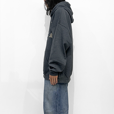 ESSAY [ DROPSHOULDER PARKA (TS-4) ] CHARCOAL