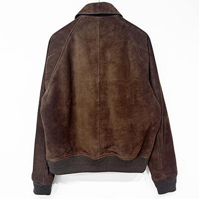 SUGARHILL [ SUEDE PIPING LEATHER BLOUSON ] BROWN