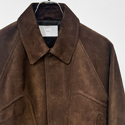 SUGARHILL [ SUEDE PIPING LEATHER BLOUSON ] BROWN