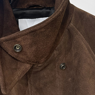 SUGARHILL [ SUEDE PIPING LEATHER BLOUSON ] BROWN