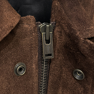 SUGARHILL [ SUEDE PIPING LEATHER BLOUSON ] BROWN