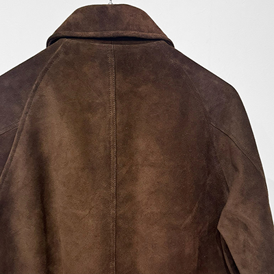 SUGARHILL [ SUEDE PIPING LEATHER BLOUSON ] BROWN