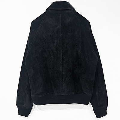 SUGARHILL [ SUEDE PIPING LEATHER BLOUSON ] BLACK