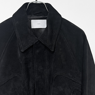 SUGARHILL [ SUEDE PIPING LEATHER BLOUSON ] BLACK