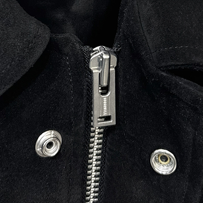 SUGARHILL [ SUEDE PIPING LEATHER BLOUSON ] BLACK