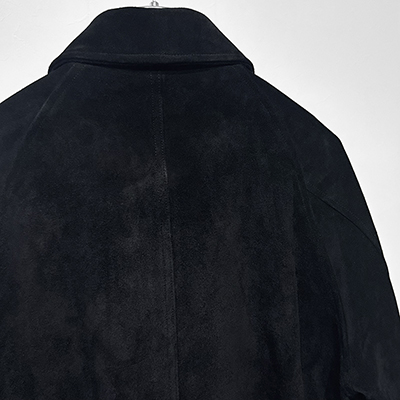 SUGARHILL [ SUEDE PIPING LEATHER BLOUSON ] BLACK