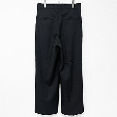 UNUSED [ UW1140 (Wool wide slacks) ] BLACK