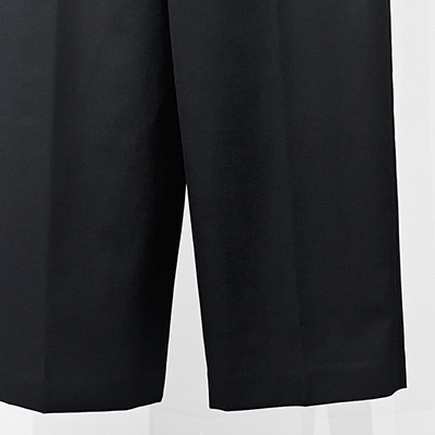 UNUSED [ UW1140 (Wool wide slacks) ] BLACK