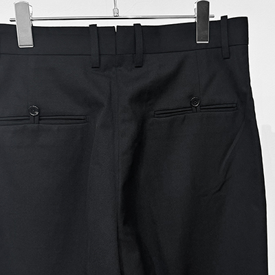 UNUSED [ UW1140 (Wool wide slacks) ] BLACK
