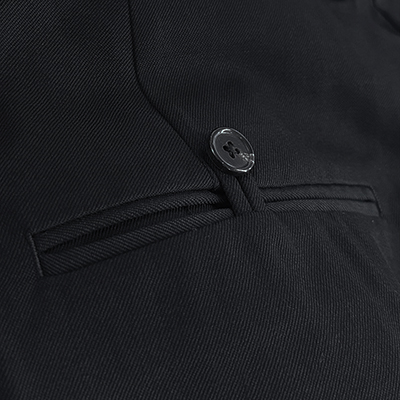 UNUSED [ UW1140 (Wool wide slacks) ] BLACK